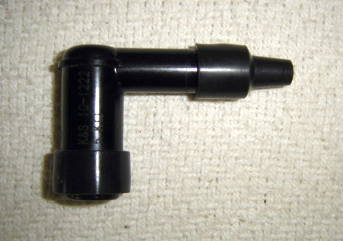 K&S Spark Plug Cap 90 Degree Resistor 14mm Stud Type