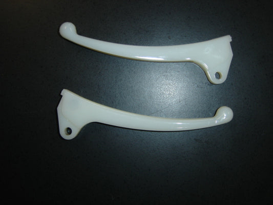 Plastic Brake White Lever Set Honda Z50K0 Minitrail White PC50