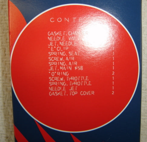 (01A) Carburetor Rebuild Kit Honda  Z50R 1982-1999 Keyster