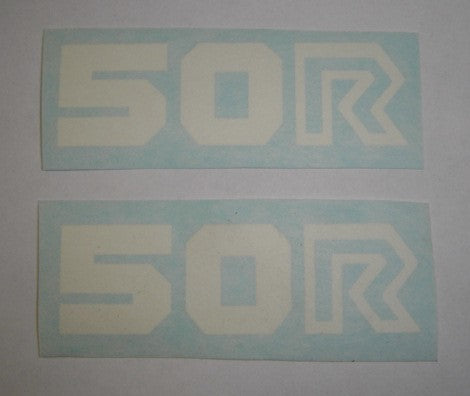 Decal Set Number Plate Honda Z50R 1983-hondanuts-Z50-CT70-QA50-SL70-XR75-parts-NOS-OEM-Honda