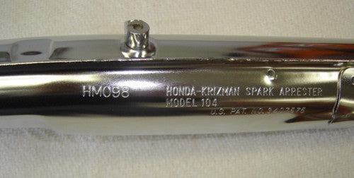 Muffler Chrome Honda CT70K0 CT70K0H OEM-hondanuts-Z50-CT70-QA50-SL70-XR75-parts-NOS-OEM-Honda