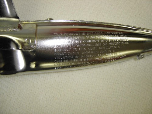 Muffler Chrome Honda CT70K0 CT70K0H OEM-hondanuts-Z50-CT70-QA50-SL70-XR75-parts-NOS-OEM-Honda