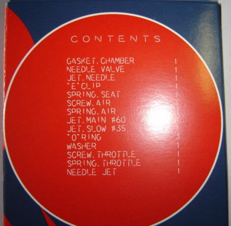 Carburetor Rebuild Kit Honda CT70K0H-K1H Keyster-hondanuts-Z50-CT70-QA50-SL70-XR75-parts-NOS-OEM-Honda