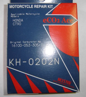 Carburetor Rebuild Kit Honda CT90K0 Keyster-hondanuts-Z50-CT70-QA50-SL70-XR75-parts-NOS-OEM-Honda