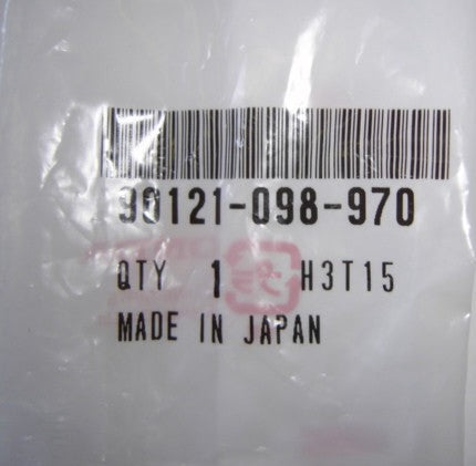 Swingarm Pivot Bolt w/ hardware Honda CT70K0-hondanuts-Z50-CT70-QA50-SL70-XR75-parts-NOS-OEM-Honda