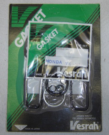 Top End Gasket Kit Honda CT90 K5-79 Vesrah-hondanuts-Z50-CT70-QA50-SL70-XR75-parts-NOS-OEM-Honda