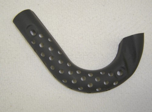 (02) Exhaust Guard Lower Outer Black Honda OEM-hondanuts-Z50-CT70-QA50-SL70-XR75-parts-NOS-OEM-Honda