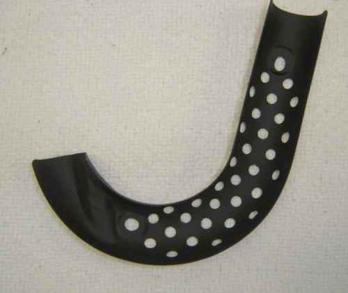 (02) Exhaust Guard Lower Outer Black Honda OEM-hondanuts-Z50-CT70-QA50-SL70-XR75-parts-NOS-OEM-Honda