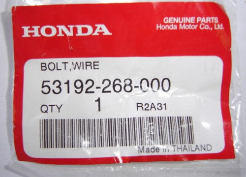 (13) Cable Adjusting Bolt Honda Z50K2 ST90 CB77 OEM-hondanuts-Z50-CT70-QA50-SL70-XR75-parts-NOS-OEM-Honda