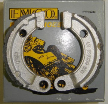 (07) Brake Shoes Honda Z50R P50 PC50 MR50-hondanuts-Z50-CT70-QA50-SL70-XR75-parts-NOS-OEM-Honda