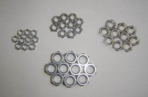 (08) Hardware Metric Nuts 5, 6, 8 or 10mm-hondanuts-Z50-CT70-QA50-SL70-XR75-parts-NOS-OEM-Honda