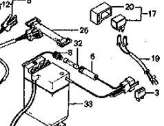 Rectifier Honda CT70K3-78 CT110 1980-81 OEM-hondanuts-Z50-CT70-QA50-SL70-XR75-parts-NOS-OEM-Honda