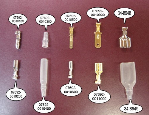 Wire Connector Terminals Honda  OEM-hondanuts-Z50-CT70-QA50-SL70-XR75-parts-NOS-OEM-Honda
