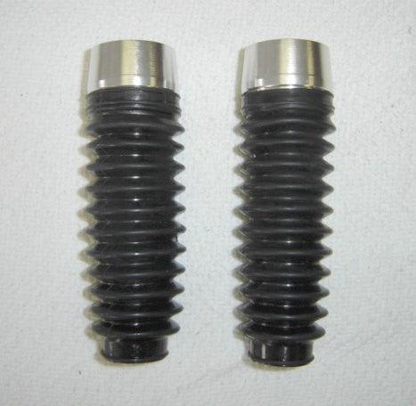 (09B) Fork Boot W/ Collars Set Honda Z50 K0-78 CT70K0-hondanuts-Z50-CT70-QA50-SL70-XR75-parts-NOS-OEM-Honda