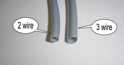 Gray Vinyl Wire Sheathing 2 or 3 wire Per Foot-hondanuts-Z50-CT70-QA50-SL70-XR75-parts-NOS-OEM-Honda
