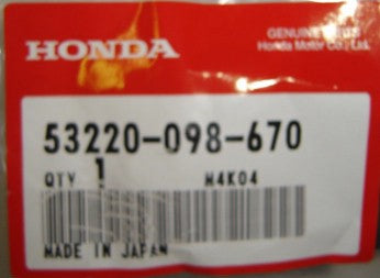 (11) Thread Steering Head Nut Honda CT70 Z50K3-99 SL70 XR75 OEM-hondanuts-Z50-CT70-QA50-SL70-XR75-parts-NOS-OEM-Honda