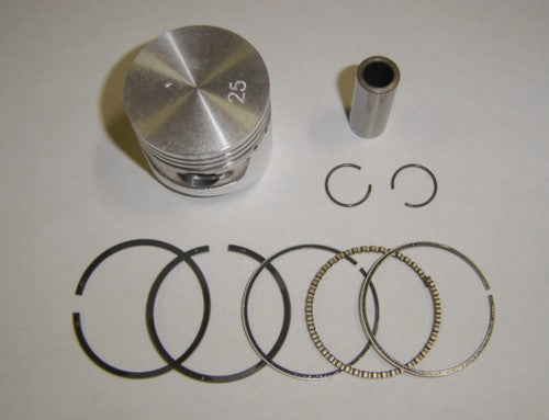 (03) Piston Kit STD, .25 or .50 Honda  QA50-hondanuts-Z50-CT70-QA50-SL70-XR75-parts-NOS-OEM-Honda