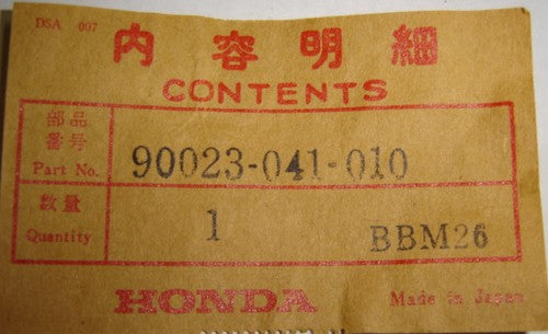 (17) Shift Drum Stopper Pivot Bolt Honda Z50 CT70 ATC70 OEM-hondanuts-Z50-CT70-QA50-SL70-XR75-parts-NOS-OEM-Honda