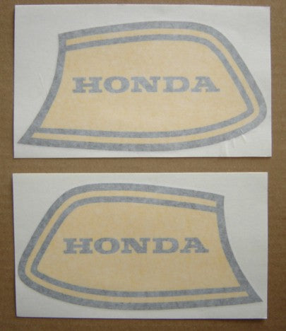 (16B/17B) Gas Tank Decal Set Honda SL70 K1-hondanuts-Z50-CT70-QA50-SL70-XR75-parts-NOS-OEM-Honda