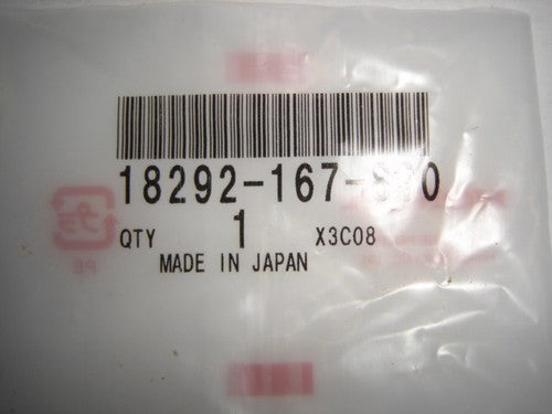 (02) Heat Exhaust Guard Gasket Honda Z50 CT70 SL70 QA50 CB750 OEM-hondanuts-Z50-CT70-QA50-SL70-XR75-parts-NOS-OEM-Honda