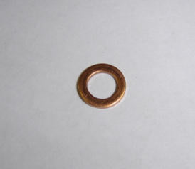 (17) Sealing Washer 6mm Copper Honda Z50 CT70 ATC70 SL70 OEM-hondanuts-Z50-CT70-QA50-SL70-XR75-parts-NOS-OEM-Honda