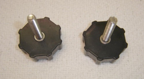 (24B) Handlebar Knob Set Honda CT70-hondanuts-Z50-CT70-QA50-SL70-XR75-parts-NOS-OEM-Honda