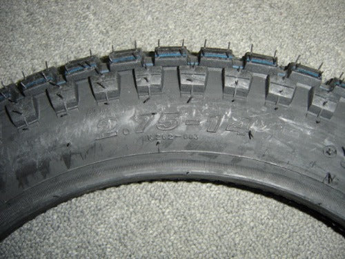 Kenda Rear Tire Honda SL70 XL70-hondanuts-Z50-CT70-QA50-SL70-XR75-parts-NOS-OEM-Honda