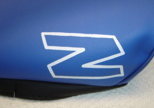 Seat Cover Blue Z50R 1979-1987-hondanuts-Z50-CT70-QA50-SL70-XR75-parts-NOS-OEM-Honda