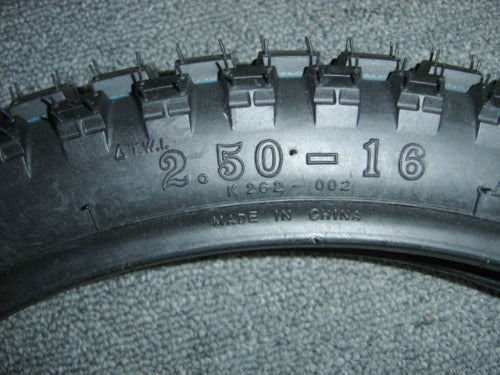 (13) Tire Set Honda SL70 XL70 Front and Rear-hondanuts-Z50-CT70-QA50-SL70-XR75-parts-NOS-OEM-Honda