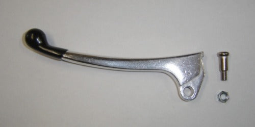 (21D) Rubber Tipped Brake Lever Left Side Honda Z50 CT70 QA50  w/ screw and nut-hondanuts-Z50-CT70-QA50-SL70-XR75-parts-NOS-OEM-Honda