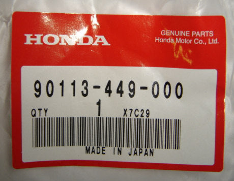 Fender Mount Bolt Honda Z50R 1984-1987 OEM-hondanuts-Z50-CT70-QA50-SL70-XR75-parts-NOS-OEM-Honda