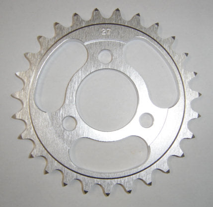 (04) Rear Drive Sprocket QA50 27 Teeth-hondanuts-Z50-CT70-QA50-SL70-XR75-parts-NOS-OEM-Honda