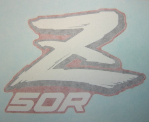 Decal Set Honda Z50R 1988 Minitrail Gas Tank-hondanuts-Z50-CT70-QA50-SL70-XR75-parts-NOS-OEM-Honda