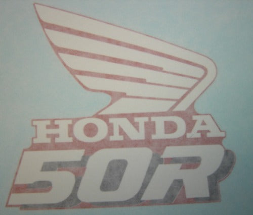 Decal Set Honda Z50R 1989 Minitrail Gas Tank-hondanuts-Z50-CT70-QA50-SL70-XR75-parts-NOS-OEM-Honda