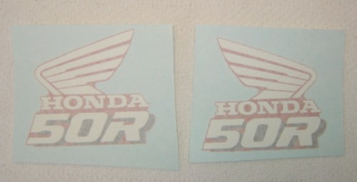 Decal Set Honda Z50R 1989 Minitrail Gas Tank-hondanuts-Z50-CT70-QA50-SL70-XR75-parts-NOS-OEM-Honda
