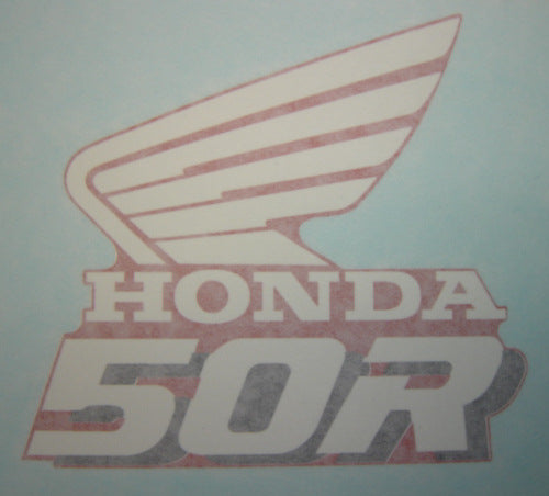 Decal Set Honda Z50R 1989 Minitrail Gas Tank-hondanuts-Z50-CT70-QA50-SL70-XR75-parts-NOS-OEM-Honda