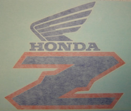 Decal Set Honda Z50R 1991 Minitrail Gas Tank-hondanuts-Z50-CT70-QA50-SL70-XR75-parts-NOS-OEM-Honda