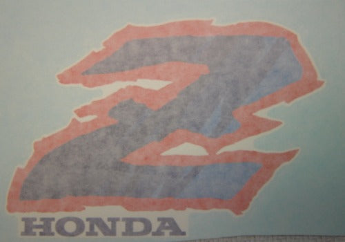Decal Set Honda Z50R 1992 Minitrail Gas Tank-hondanuts-Z50-CT70-QA50-SL70-XR75-parts-NOS-OEM-Honda