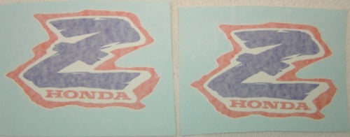 Decal Set Honda Z50R 1994 Minitrail Gas Tank-hondanuts-Z50-CT70-QA50-SL70-XR75-parts-NOS-OEM-Honda
