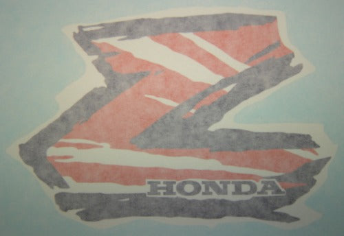 Decal Set Honda Z50R 1995 Minitrail Gas Tank-hondanuts-Z50-CT70-QA50-SL70-XR75-parts-NOS-OEM-Honda