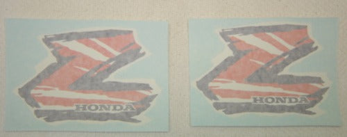 Decal Set Honda Z50R 1995 Minitrail Gas Tank-hondanuts-Z50-CT70-QA50-SL70-XR75-parts-NOS-OEM-Honda