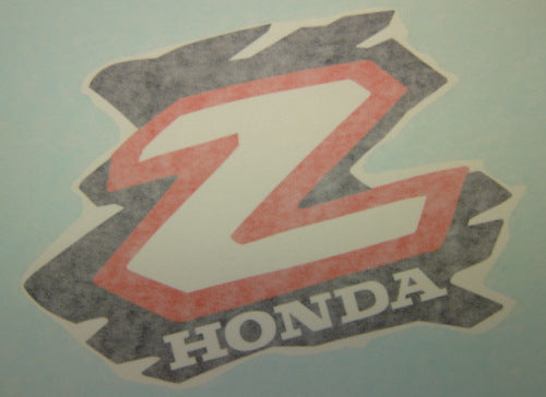 Decal Set Honda Z50R 1996 Minitrail Gas Tank-hondanuts-Z50-CT70-QA50-SL70-XR75-parts-NOS-OEM-Honda