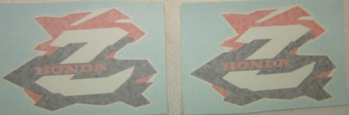 Decal Set Honda Z50R 1997 Minitrail Gas Tank-hondanuts-Z50-CT70-QA50-SL70-XR75-parts-NOS-OEM-Honda
