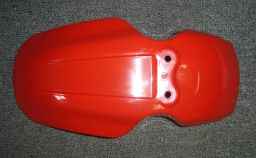 (01B) Front Fender Red Honda Z50R 1988 to 1999-hondanuts-Z50-CT70-QA50-SL70-XR75-parts-NOS-OEM-Honda
