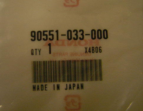 Washer Honda Z50K3-78 QA50 Z50R OEM-hondanuts-Z50-CT70-QA50-SL70-XR75-parts-NOS-OEM-Honda