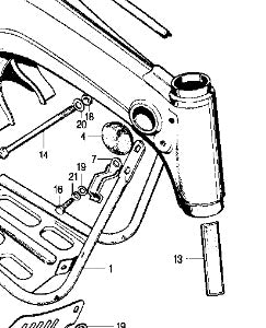 Decal Silver Tag Honda CT70K0-hondanuts-Z50-CT70-QA50-SL70-XR75-parts-NOS-OEM-Honda