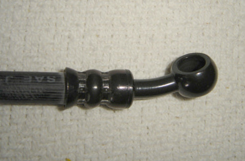 Upper Brake Hose CB750 CB450-hondanuts-Z50-CT70-QA50-SL70-XR75-parts-NOS-OEM-Honda