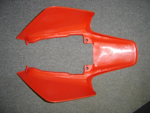 (03B) Rear Fender Red Honda Z50R 1988 to 1999-hondanuts-Z50-CT70-QA50-SL70-XR75-parts-NOS-OEM-Honda