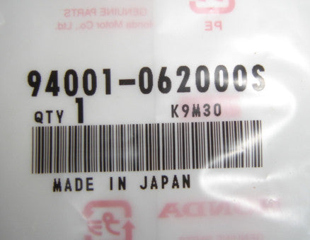 Nut 6mm Honda Z50 CT70 SL70 OEM-hondanuts-Z50-CT70-QA50-SL70-XR75-parts-NOS-OEM-Honda
