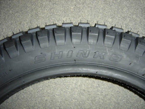 (13B) Shinko Rear Tire Honda SL70 XL70-hondanuts-Z50-CT70-QA50-SL70-XR75-parts-NOS-OEM-Honda